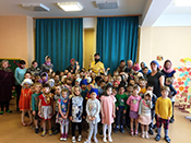 Освящение детского сада в Пивоварихе